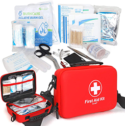 EVA Waterproof Hard Shell First Aid Kit with Shoulder Strap – Custom Color, Full Emergency Medical Supplies for Car, Home, Travel, Camping & Outdoor Adventure EVA Waterproof Hard Shell First Aid Kit with Shoulder Strap – Custom Color, Full Emergency Medical Supplies for Car, Home, Travel, Camping & Outdoor Adventure
