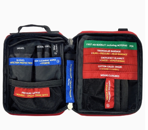 First Aid Waist Pack | Hands-Free Wearable Emergency Kit | Kebon First Aid Waist Pack | Hands-Free Wearable Emergency Kit | Kebon