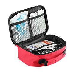 New Medium Red First Aid Kit: Larger Capacity, Multi-Layer Interior, Fully Customizable New Medium Red First Aid Kit: Larger Capacity, Multi-Layer Interior, Fully Customizable